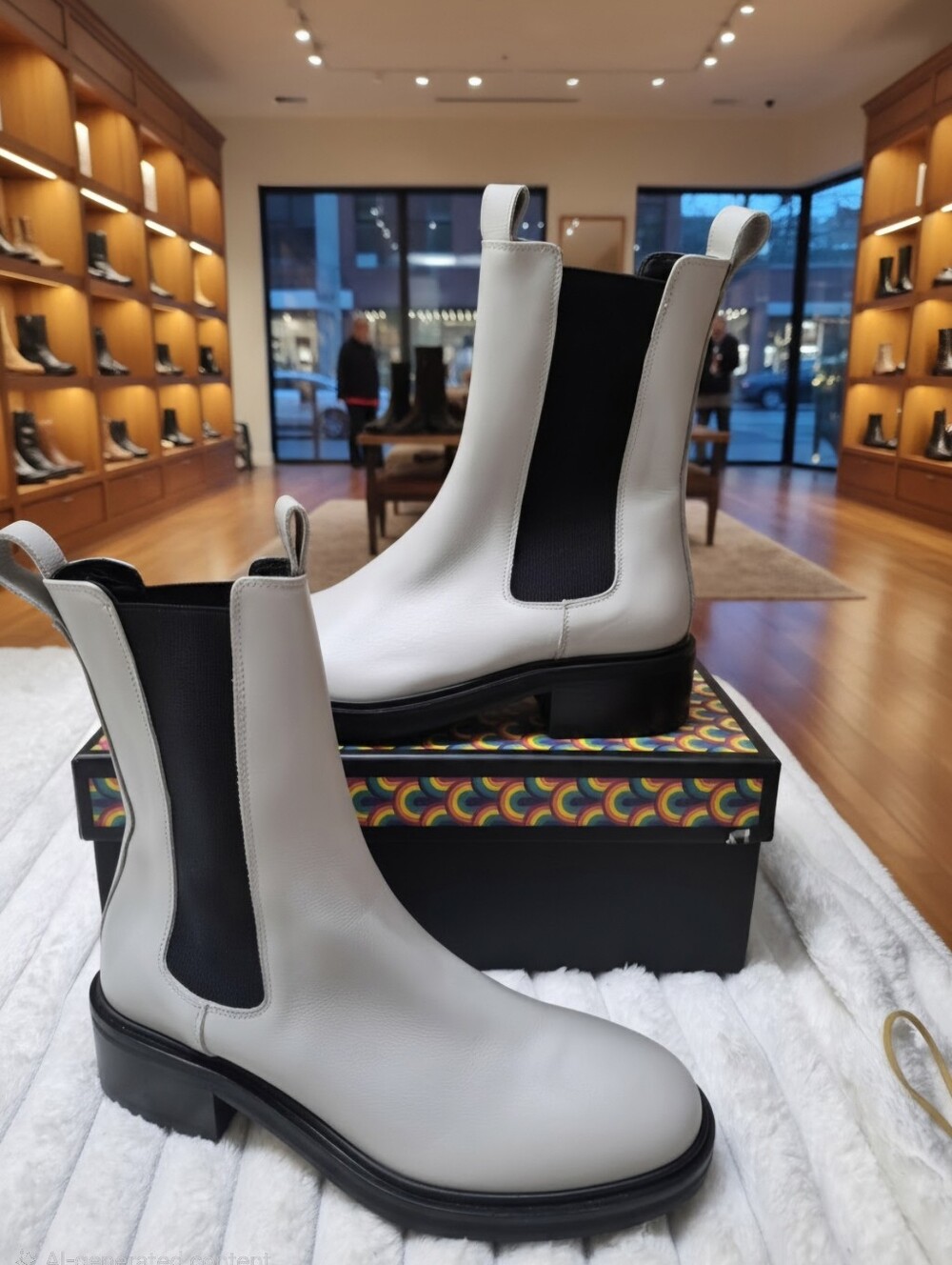 AEYDE JACKNCALFSKIN LEATHER CHELSEA BOOTS WOMEN'S SZ 6 EU 36 $745